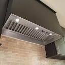 Built-in range hood