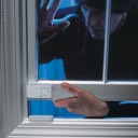 GE Battery-Operated Magnetic Window Or Door Alarm, White