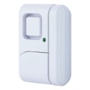 GE Battery-Operated Magnetic Window Or Door Alarm, White