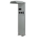 Metallic RV Pedestal