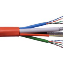 9759 - 2 x Cat 5 e + 2 RG6/U Quad + 2 FDD/Fiber Overall Jacket CMR/CL2R-OFNR