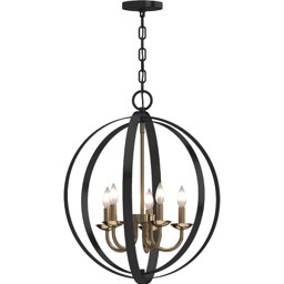 V3895-95 Harvest 5-Light Indoor Round Chandelier
