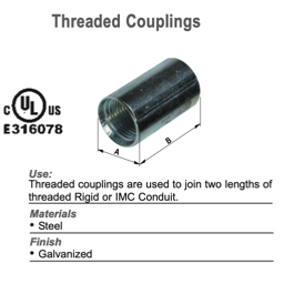 Threaded couplings