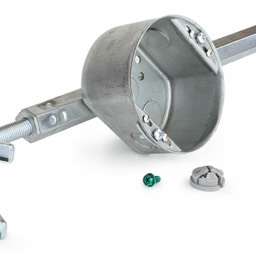 FB421 ceiling fan and light fixture support box with brace kit