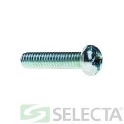 Machine Screw, 8-32 x 2, Round Combo